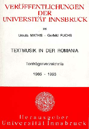 Titelseite der Mathis/Fuchs-Bibliogr.